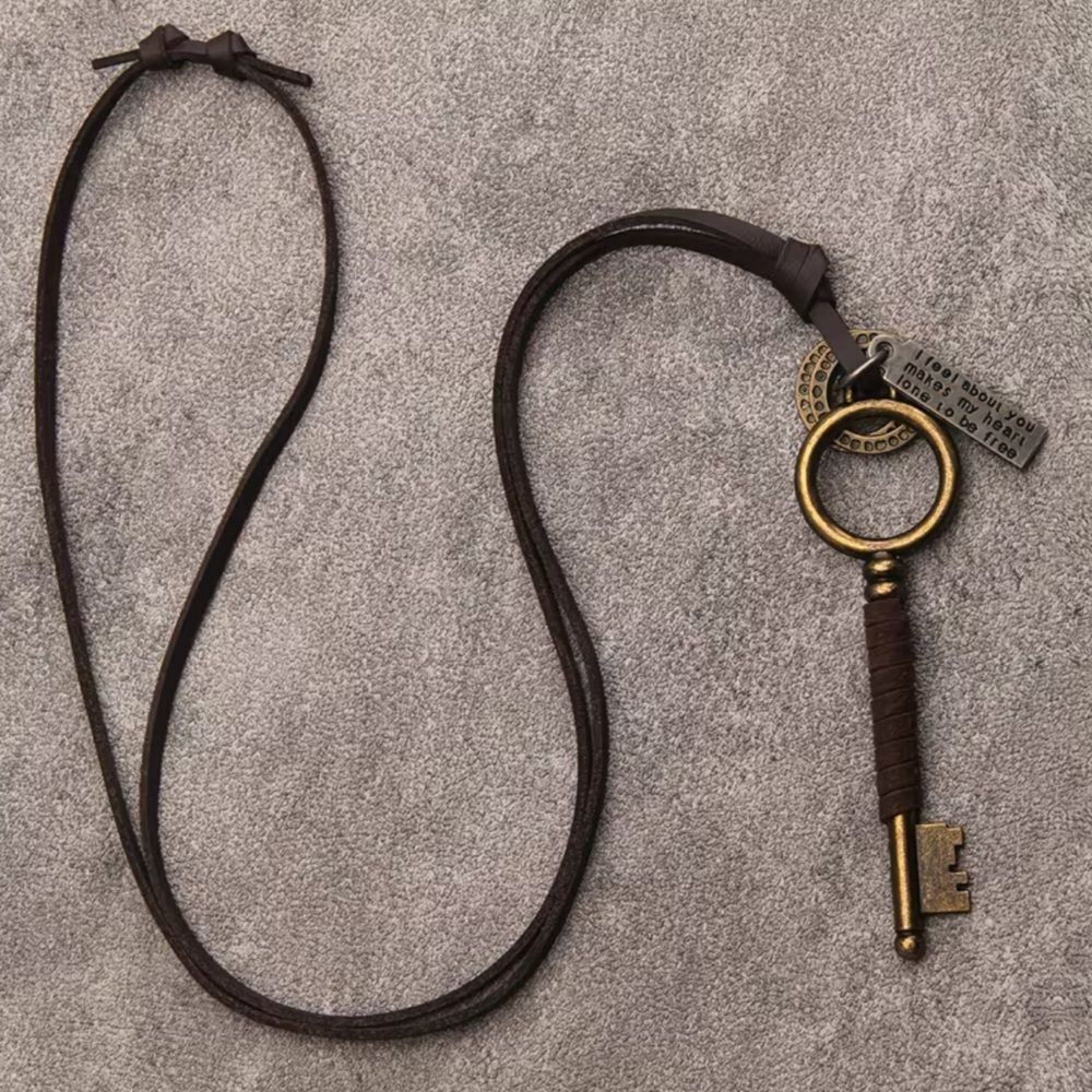 Vintage Key Necklace #2314